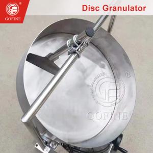 Manually Adjustable Small Ceramsite Granulator PLC Controlled