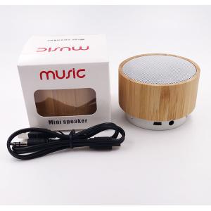 Bamboo Bluetooth Speaker With Super Bass Portable Mini Speaker Gift Speaker with