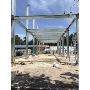 Evidence Building Warehouse Steel Structure With Alkyd Grey Paint In Maldive