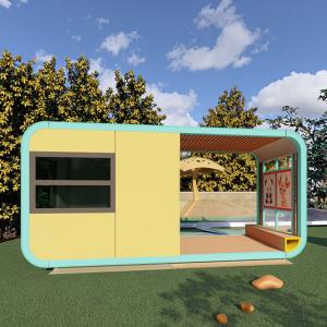 Minimalist Prefabricated Apartment Mobile Space Capsule Unique Needs Expandable