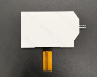 2.15 Inch 128x64 LCD Display 2.8V with 10 Pin FPC and 6 o'clock Viewing Angle