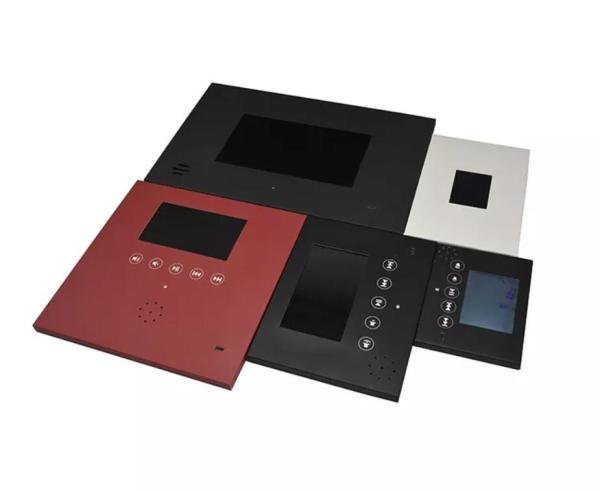 Quality Printed cover LCD video module display 7 inch TFT LCD video module components with AC adaptor power wholesale
