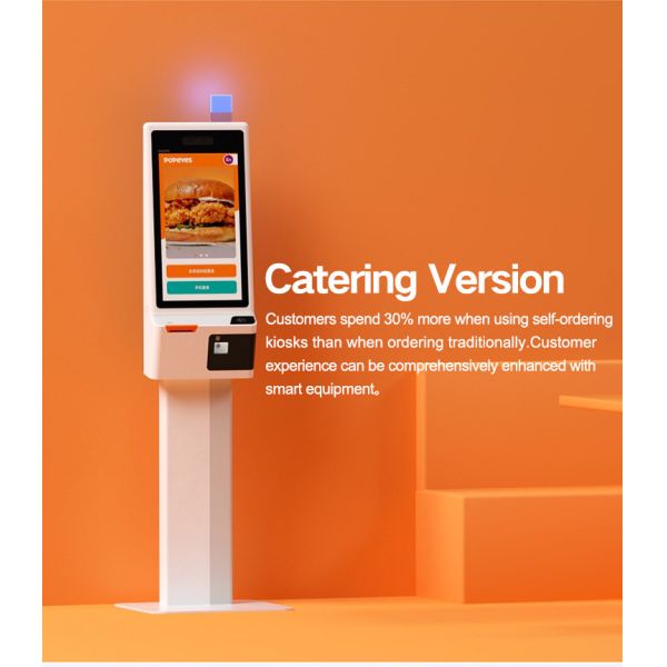 SUNMI K2 Restaurant Floor-Standing Kiosk – Boost Spending by 30% with Self-Ordering for Fast Food & Casual Dining