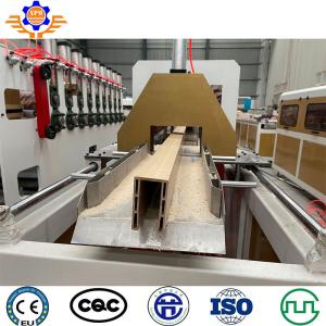 150Kg/H Plastic Wpc Pvc Window Profile Extrusion Line Upvc Door Frame Making