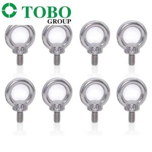 Silver Eye Bolts Nuts - Light Weight and M4-M20 Compatibility