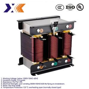 80kVA Three Phase Choke Coil Filter Reactor for Ups Devices 600V D/C and