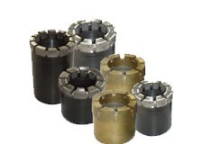 Taper Diamond Core Drill Bit Geological Drilling Accessories