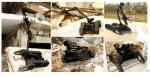 ER3 EOD Bomb Disarming Robot , Flexible Explosive Bomb Diffusing Robot