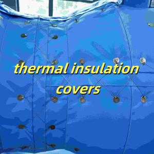 Custom Thermal Insulation Jacket 1000°C Resistance 25-100mm Thick