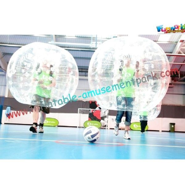 Transparent Human Inflatable Zorb Ball / Inflatable Bubble Soccer Ball For