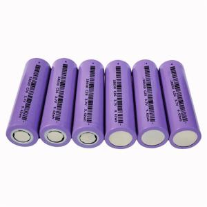 LiFePO4 Lithium Battery Cylinder Rechargeable OEM ODM 18650 Lithium Ion Cell For