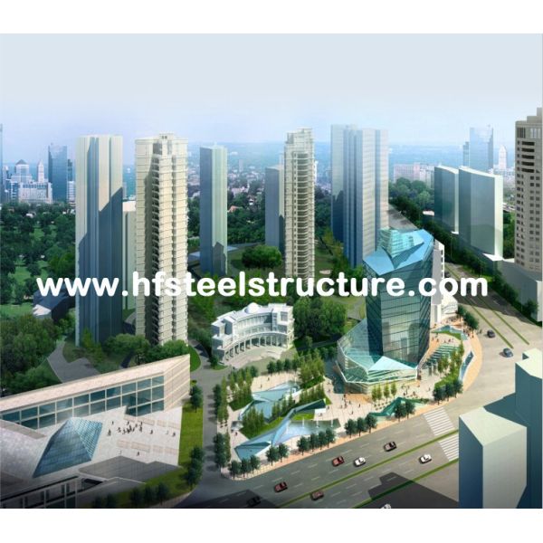 Quality OEM Industrial Sawing, Grinding, Punching and Waterproof Multi-storey Steel Building wholesale