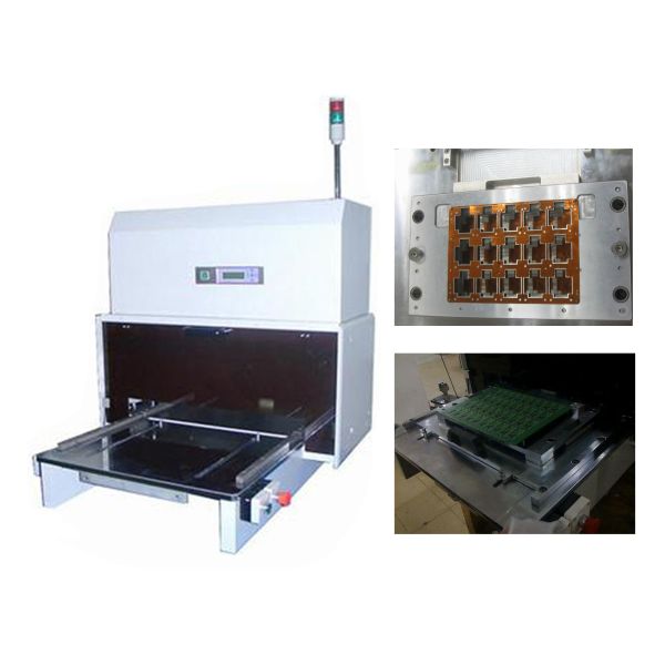 3-30T Contribute PCB Punching Machine With 0.08MM Thick LCD Display CNC