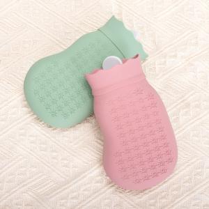 500ML Leakproof Rubber Hot Water Bottle With Soft Cover For Menstrual Bed Warming