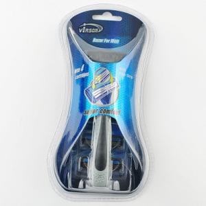 Best Selling Triple Blade Razor Portable Travel Razor Men Shaving Razor Set