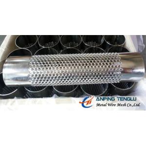 Stainless Steel Round Hole Perforated Cylinder Used for Filtration Industry