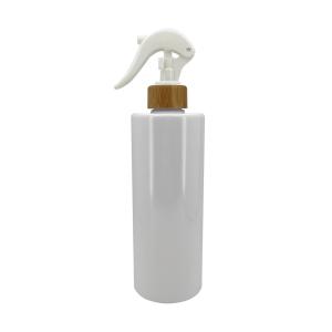 White PET Plastic Spray Bottle With Switch 250ml Spray Bottle With A Natural
