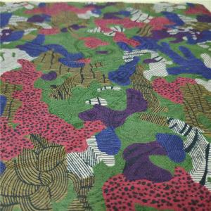 100% Cotton Custom Printed Fabric , Reactive Printing Cotton Apparel Fabric