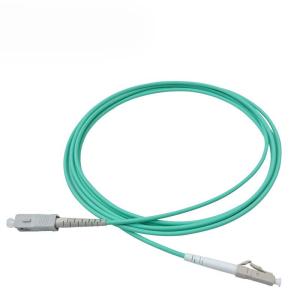 Simplex Patch Cord OM3 Multimode 3.0mm LSZH Jacket with LC SC FC ST Connectors
