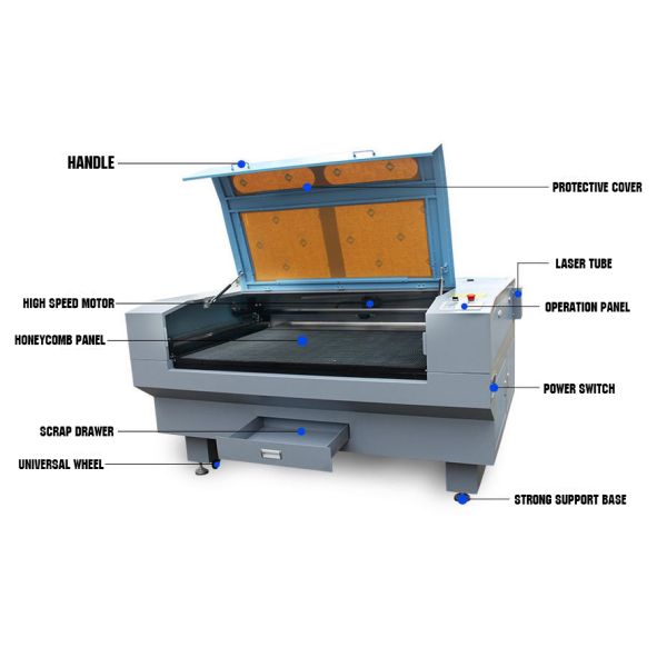 1000-26000mm/min Cutting Speed CO2 Laser Engraving Machine with Superior and Service
