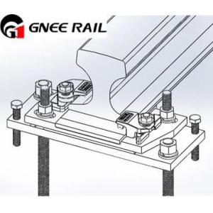 Convenient WJK-TG Rail Fasteners with Welded Base Plate for Crane Beam