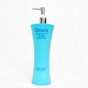 Cheap PE Shampoo Bottle-8 with aluminum pump for sale