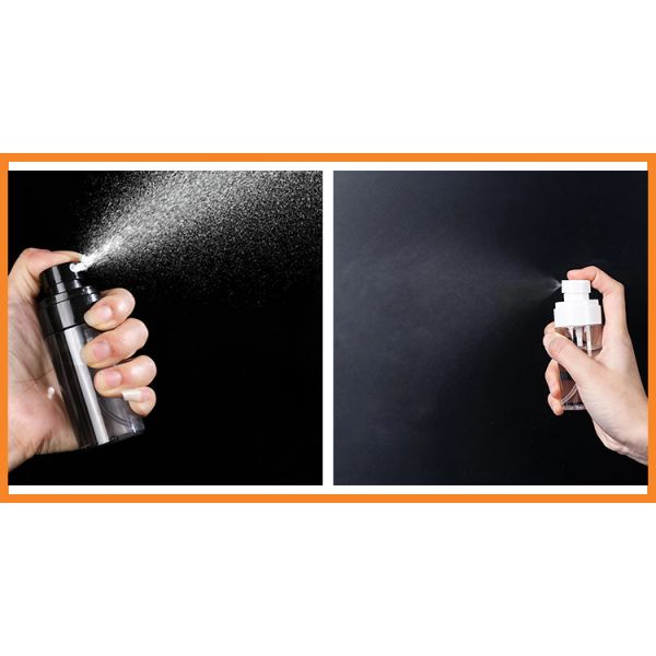 20/410 24/410 36/410 Multi-level Steps Shape Smooth Effect Fine Mist PP Plastic Head Big Dosage Making-up Setting Sprayer With AS Plastic Cap