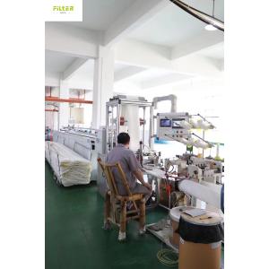Custom White PTFE Dust Removal Pleated Filter Bag For Dust Collector