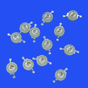 365nm High Power LED Diode Clear Convex Lens 3W Purple Color UV LED For UV