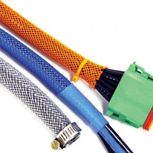 China ODM PET PP Fire Resistant Cable Sleeves For Microphone Cable on sale