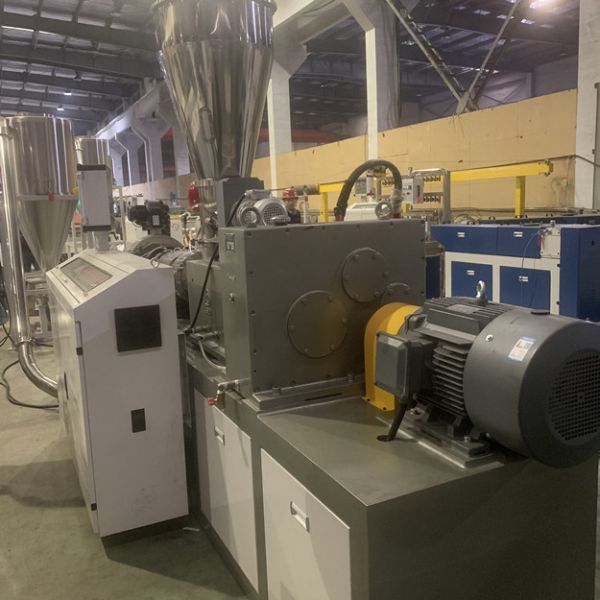 Hot Cutting 250kg/H PVC Pelletizing Line Automatic Control