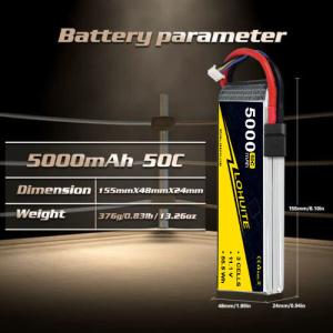 11.1V 50C 100C RC Lipo Battery 5000mAh Get The Most Out Of Your RC With High