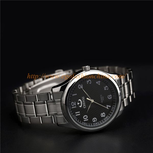 Small Order Mixed Colors Stainless Steel Watch for Office Lady Wholesale Quartz Watches