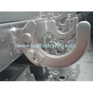 China Q235 galvanized scaffolding catwalk steel plank steel board with 43mm, 50mm hooks, 1000mm 1200mm 1500mm 1800mm 1829mm on sale