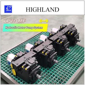 Cheap LPV90 Combine Harvester Overload Test Hydraulic Motor Pump System Customization for sale