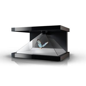 Magic 3D Hologram Pyramid Showcase , Holographic Display Pyramid Box Full HD