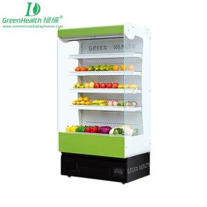 Cheap Multdeck Upright Open Display Refrigerator With Inside Remote System for sale