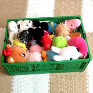 Collapsible Stackable Plastic Fruit Crates Foldable and Internal Size 570*370