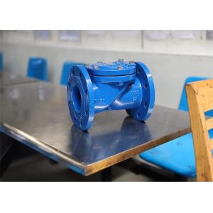 GB Anticorrosive Ductile Iron Check Valve , Rustproof Flange Type Check Valve