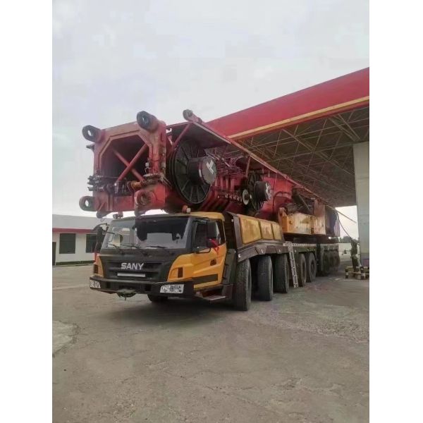 Quality Construction Machinery 120ton Used Truck Crane with 4 Shafts and ISO9001 Certification wholesale