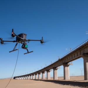 MYUAV Bridge Inspection Drone Tethered System AI Easy to operate High safety