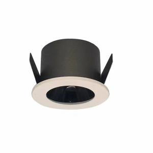 China 3W dark black mini spotlight Non-dim / switch / triac /0-10V / DALI dimmable junction box led mini downlight on sale