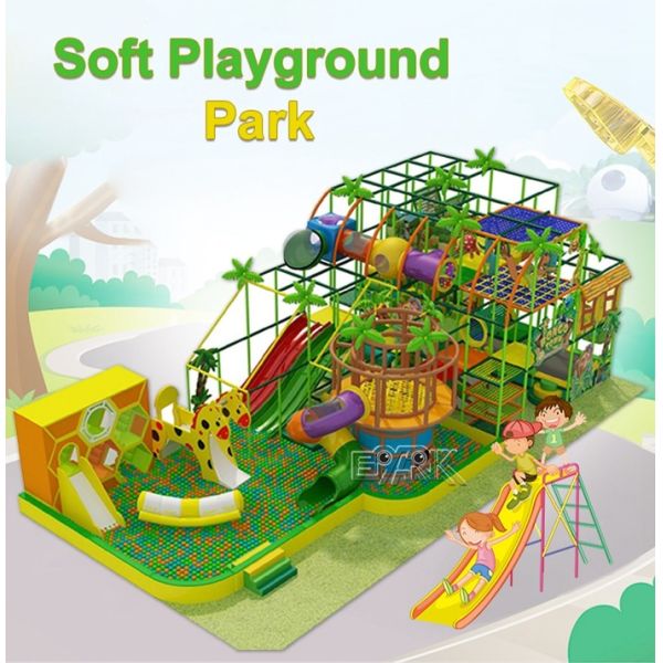 300W Amusement Park Playground Equipment Kids Naughty Castle Play Zone Games Center