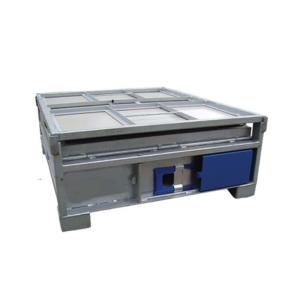 Common Ibc Bulk Container 1000L GLC Galvanised Container With White PP Panel