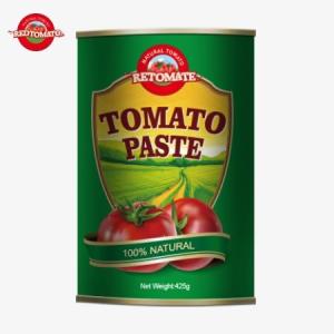 Cheap The 425g Canned Tomato Paste Complies With Global Standards Set Forth By ISO HACCP BRC And FDA Regulations for sale