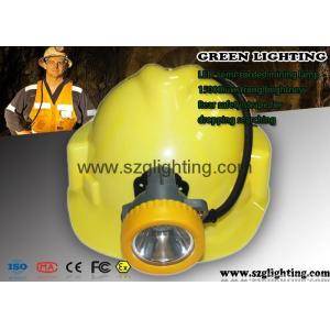 Semi corded coal mining lamp 8000Lux , USB charging way and 5.6Ah 18650 battery