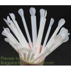 PLA Plant Based, Individual Wrap, Cocktail Drinking Straw, Eco Friendly, Corn