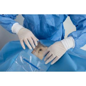 Disposable Surgical Sterile Ophthalmic Drape With Liquid Collection Bag
