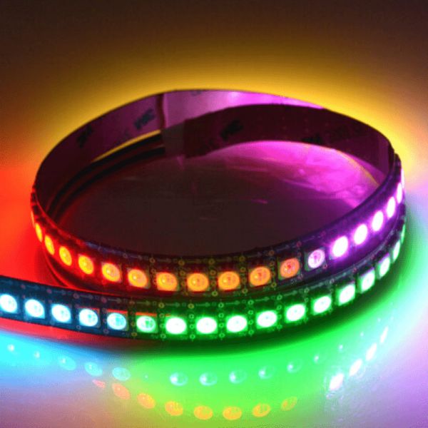 SMD 5050 HD107S DC 5V 144LED / M 43W Dream Color Addressable Digital RGB