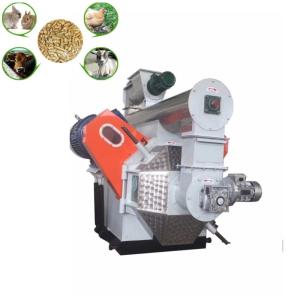 2-5t/H Ring Die Feed Pellet Maker Poultry Chicken Feed Maker With Conditioner